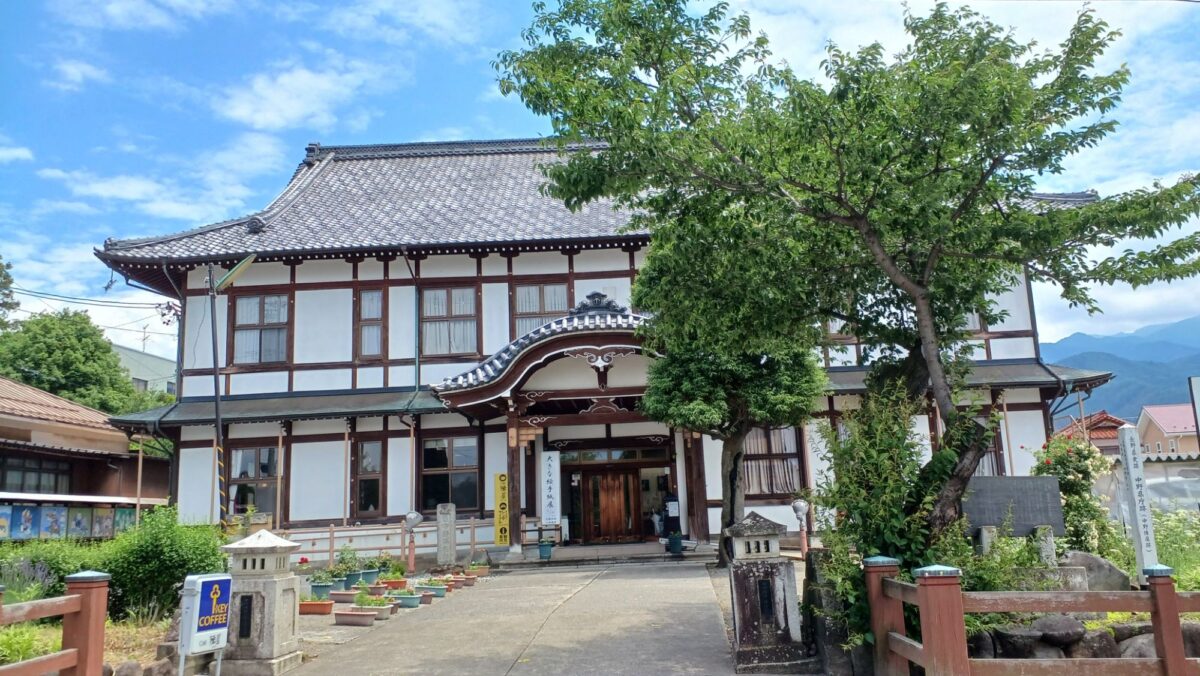 中野陣屋・中野県庁跡地で中野騒動を知る